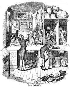 Panttilainaamakauppa, c1900 tekijältä George Cruikshank