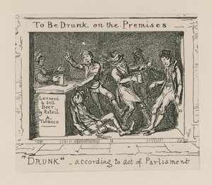 Humalassa oleminen tiloissa tekijältä George Cruikshank