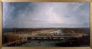 Double London Bridge ehdotettiin Lontooseen 1800.