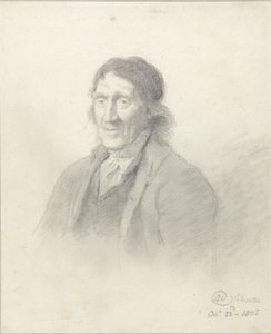 Miehen muotokuva, 1805 (grafiitti musteella paperille)