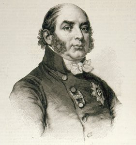 Kentin herttua, kuningattaren isä, The Illustrated London News -lehdestä, 19. kesäkuuta 1886. tekijältä George Dawe