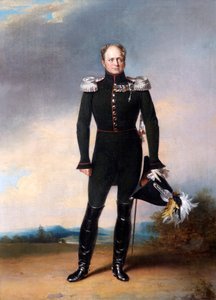 Venäjän tsaari Aleksanteri I:n muotokuva, 1825.