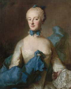 Baijerin herttuatar Maria Anna Josepha 1734-1776, Baden-Badenin markkreivikunta, noin 1750.