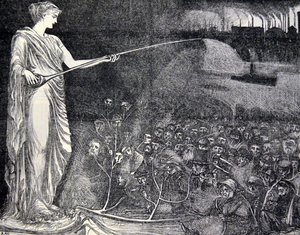 Tupakka nähdään lohdutuksena köyhille, 1869