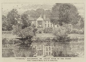 Riverside, Wallingford, herra Leslien talo Thamesissa
