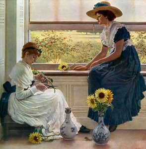 Auringon ja kuun kukat, 1890, 1912.