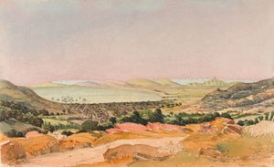 Kapkaupunki, n. 1862 (akvarelli) tekijältä George E.L.S. Sanford