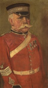 Muotokuva Jas Georgesta, R.N. & 3., c. 1920 (öljy paneelissa)