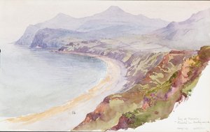 Bay at Nevin, Wales, 1899. tekijältä George Elbert Burr