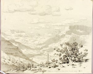 Pilvien varjot, Apache Trail, Arizona