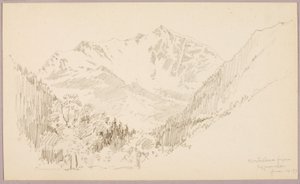 Monte Rosa alkaen Ceppomorelli tekijältä George Elbert Burr