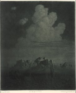 Superstition Mountain, Apache Trail, Arizona, oikealla [nro 2]
