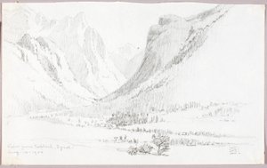 Näkymä Toblachista, Tirol tekijältä George Elbert Burr