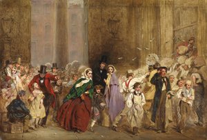 Luonnos pääpostiin, minuutista kuuteen, 1860