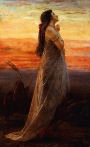 Jeftan tyttären valitus, 1871 tekijältä George Elgar Hicks