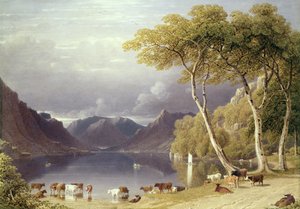 Ullswaterin päällikkö järvialueella