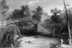 "Bhurkoten silta", 1838.