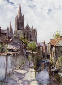 Truro (väri litho) tekijältä George Franck Nicholls