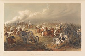 "Horse Artillery in Action?", 1857 noin