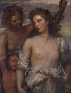 Bacchante (öljy kankaalle)