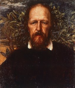 Alfred Tennysonin (1809-1892) muotokuva, kirjoittanut George Frederick Watts (1817-1904) tekijältä George Frederic Watts