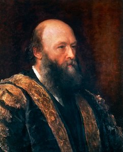 Muotokuva Robert Arthur Talbot Gascoyne-Cecilistä, Salisburyn kolmannesta markiisista (Hatfield tekijältä George Frederic Watts