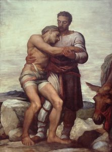 Laupias samarialainen tekijältä George Frederic Watts