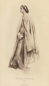 Virginia, kreivitär Somers (litho) tekijältä George Frederick (after) Watts