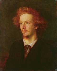 Algernon Charles Swinburnen (1837-1909) muotokuva 1867