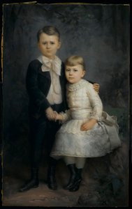 Muotokuva kahdesta lapsesta, 1891