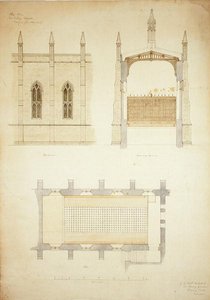 New College Oxford: Suunnittelu uudelle salin katolle