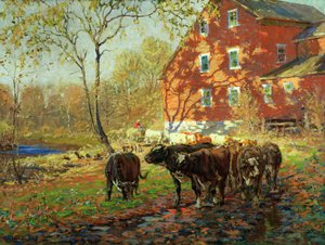 Drovers Innin vieressä tekijältä George Glenn Newell