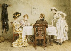 Matkailijat, tekijältä George Goodwin Kilburne
