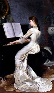 Laulu ilman sanoja, pianosoitin, 1880 tekijältä George Hamilton Barrable
