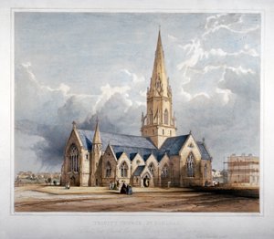 Holy Trinity Church, Hartland Road, Hampstead, Lontoo, 1850.