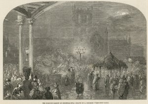 Borough Market, Lontoo, jouluaattona