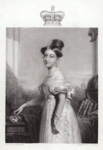 Kuningatar Victoria 18-vuotiaana