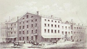 Fraunces Tavern, Broad and Peel Streetin kulmassa, New Yorkissa