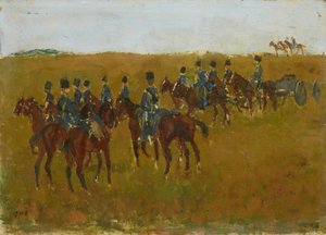 Tykistö manööverissä tekijältä George Hendrik Breitner
