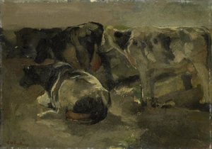 Neljä lehmää tekijältä George Hendrik Breitner