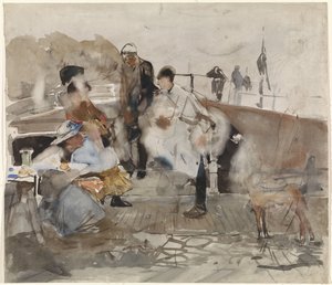 Yritys veneessä tekijältä George Hendrik Breitner