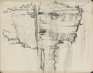 Kaupunkikuva, mahdollisesti Amsterdam tekijältä George Hendrik Breitner