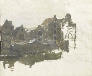 Varastot Teertuisissa Prinseneilandissa, Amsterdamissa tekijältä George Hendrik Breitner