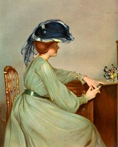 Sininen verho, 1904. tekijältä George Henry