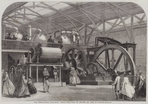 Kansainvälinen näyttely, Great Sugar-Mill, Mirlees ja Tait, Glasgow tekijältä George Henry Andrews