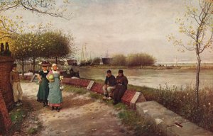 Tervehdysten vaihto, c1900 tekijältä George Henry Boughton