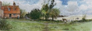 Opiskelu kotia lähestyttäessä tekijältä George Henry Boughton