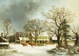 Seitsemän mailia Salemiin, 1863 tekijältä George Henry Durrie
