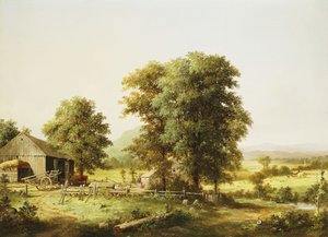 Kesätilakohtaus, 1862