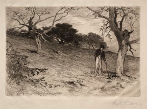 Old New England Orchard, 1883.